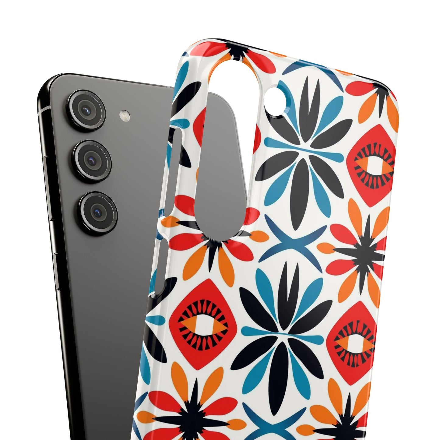 Electric Blooms Snap Case