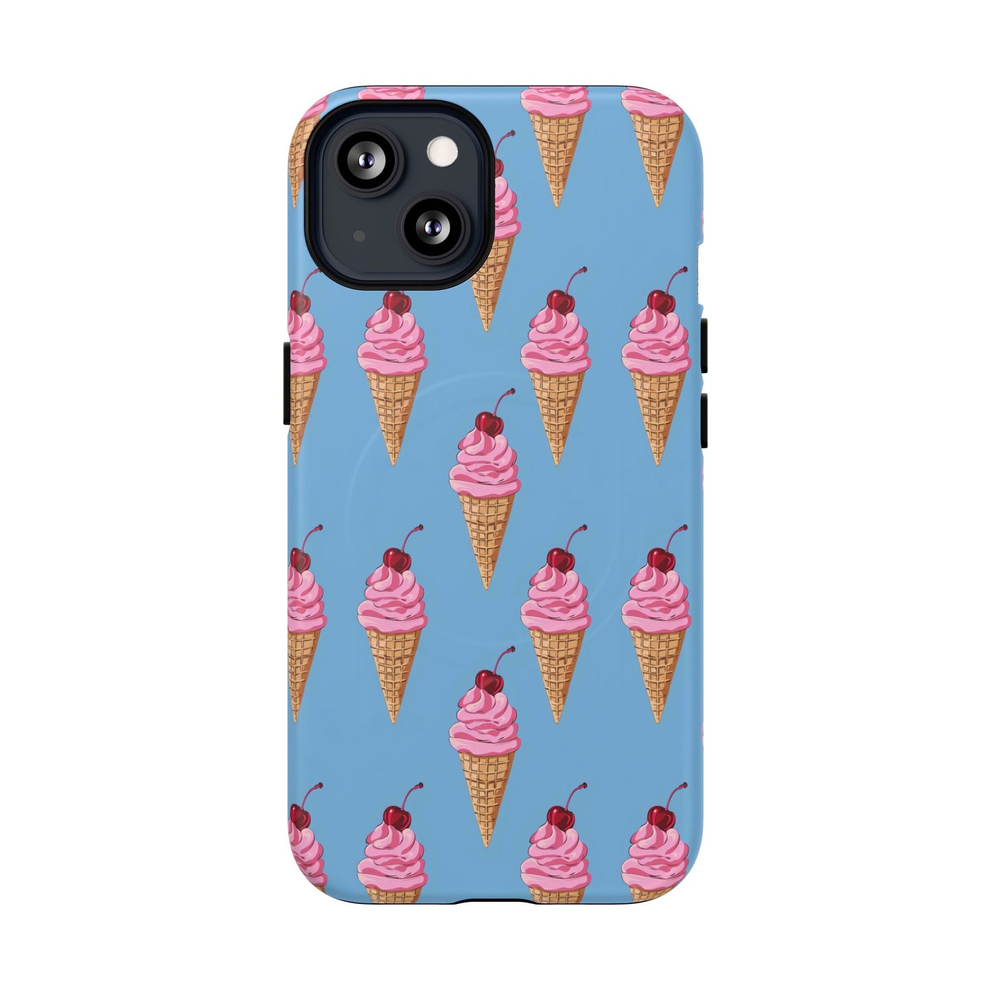 Cherry Swirl Tough Magnetic Phone Case