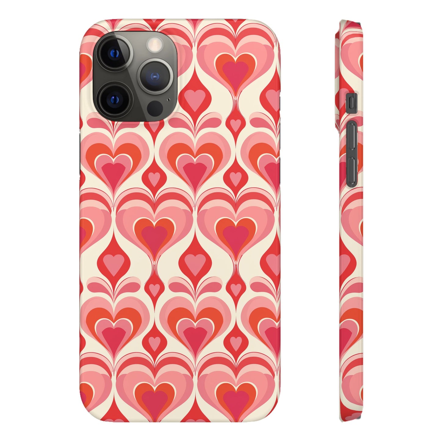 Heart Merge Phone Snap Case