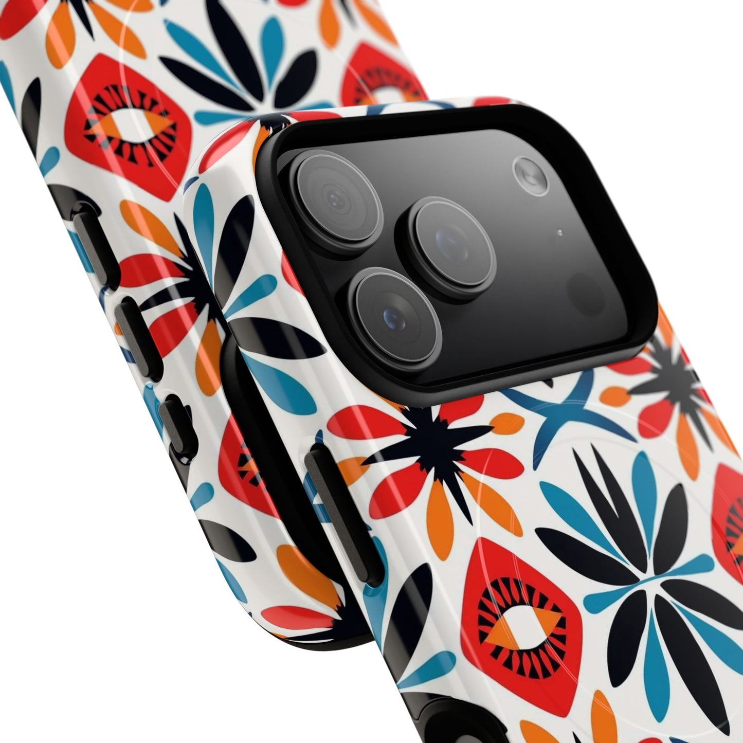Electric Blooms Tough Magnetic Case