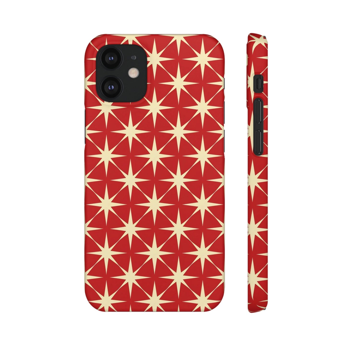 Crimson Star Phone Snap Case
