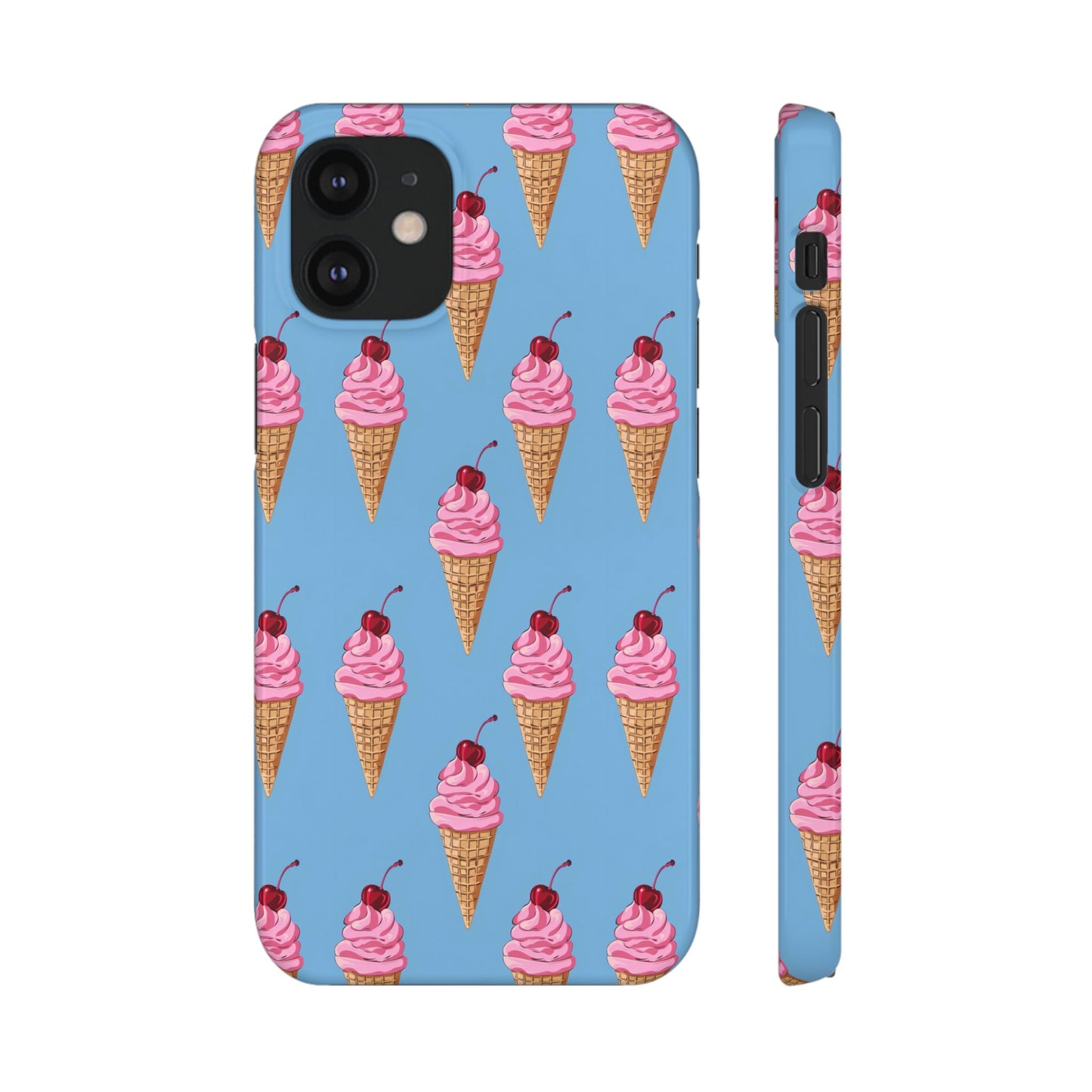 Cherry Swirl Phone Snap Case