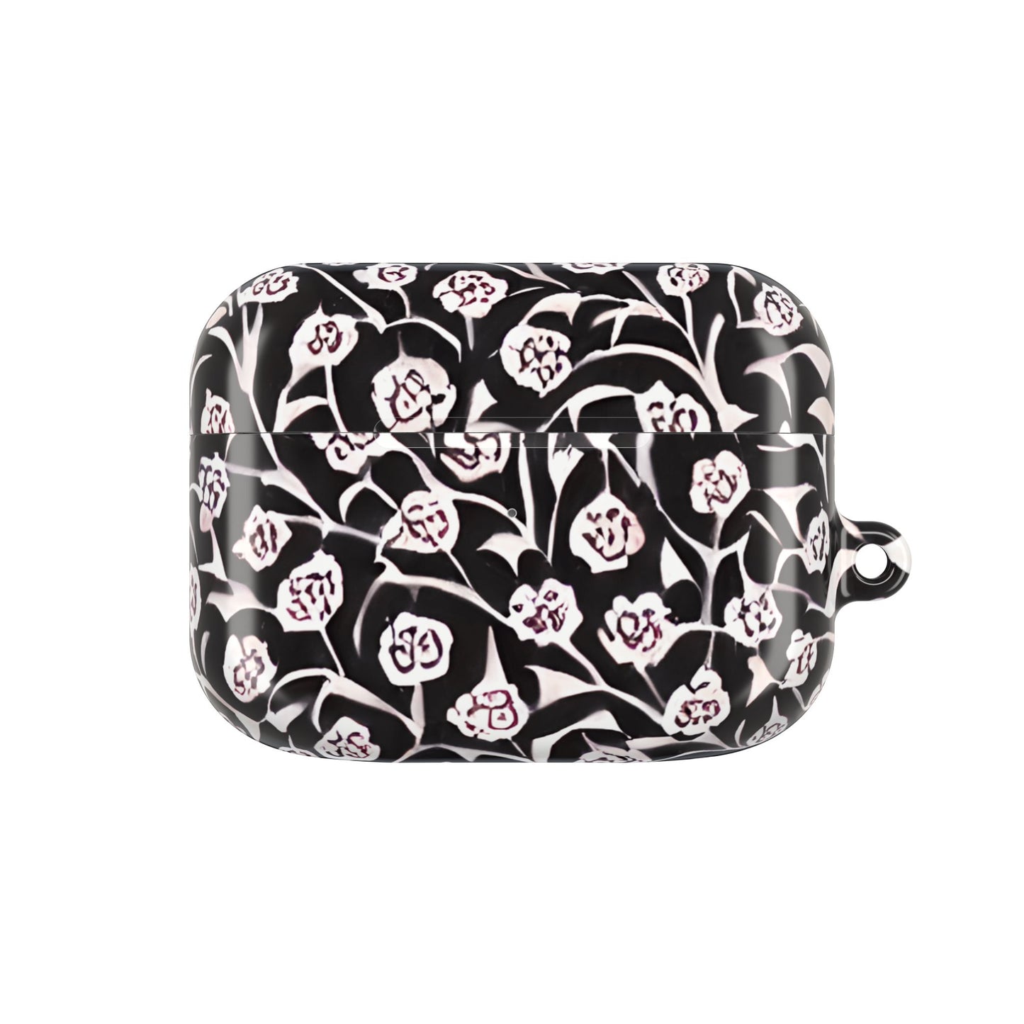 Abstract Black & White Floral AirPod Cases