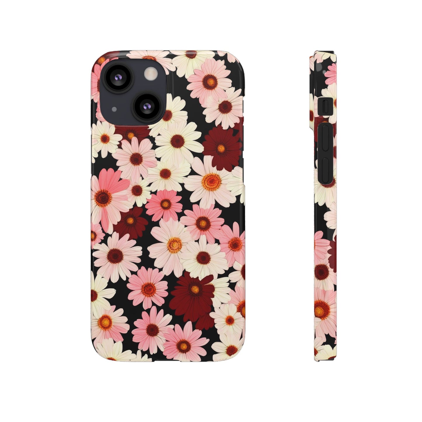 Petal Swing Retro Floral Snap Case