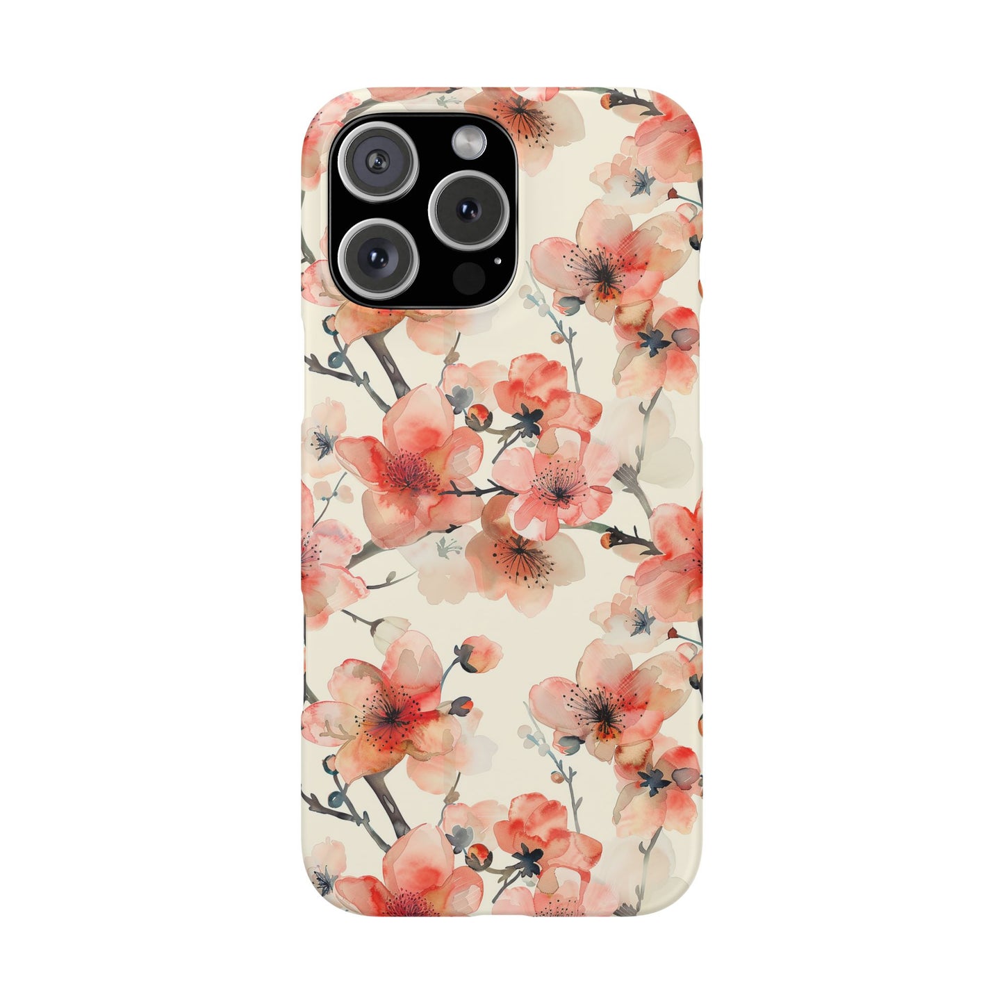 Cherry Veil Phone Snap Case