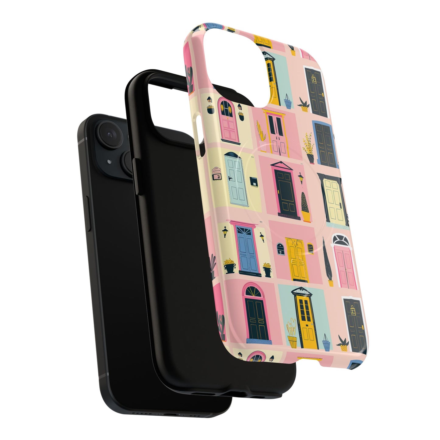 Rosy Entry Tough Magnetic Phone Case