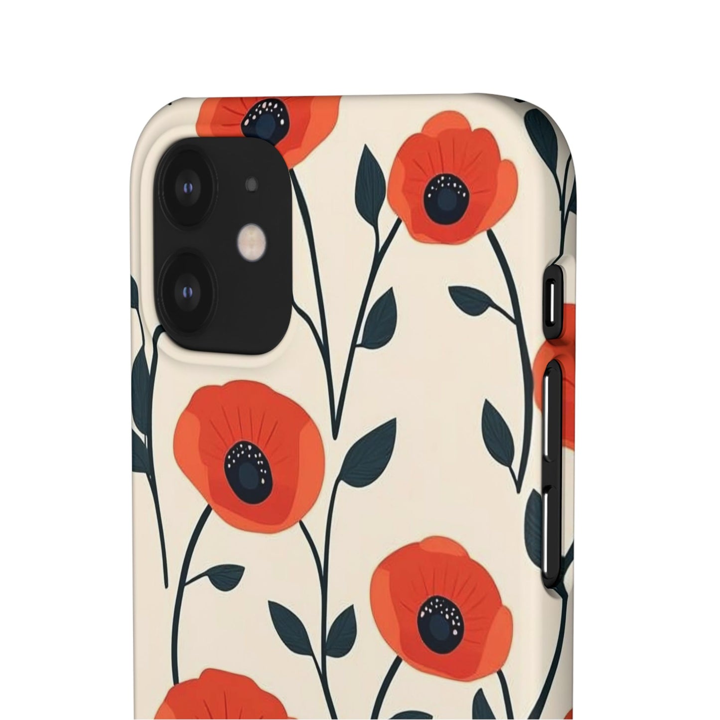 Poppy Fields Phone Snap Case