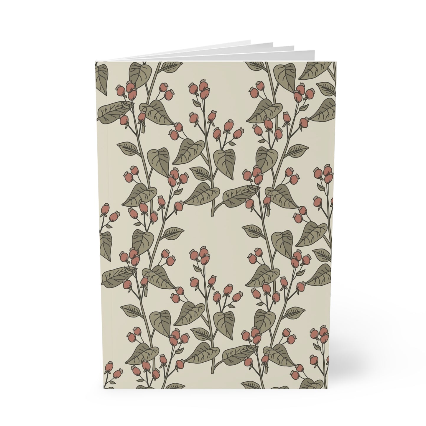 Herbal Reverie - Floral A5 Softcover Notebook