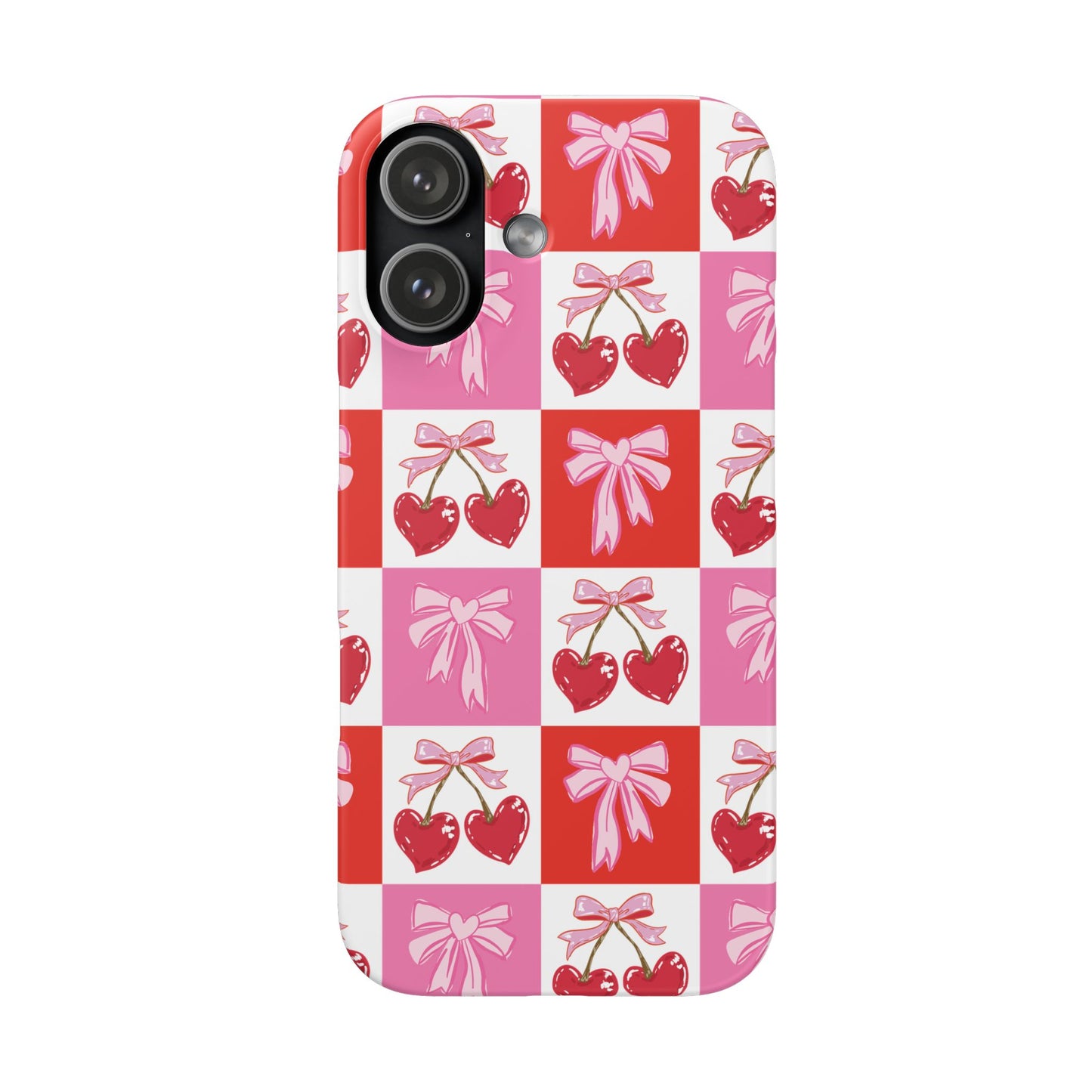 Sweet Pink Coquette Snap Case