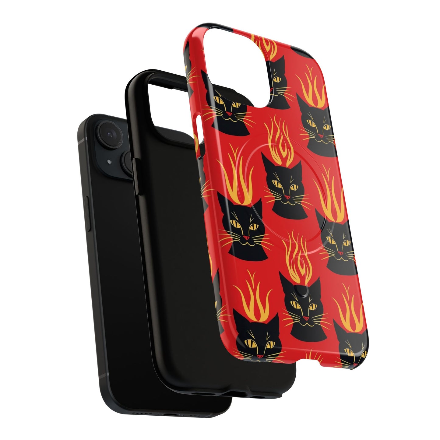 Devil Kitty Tough Magnetic Phone Case