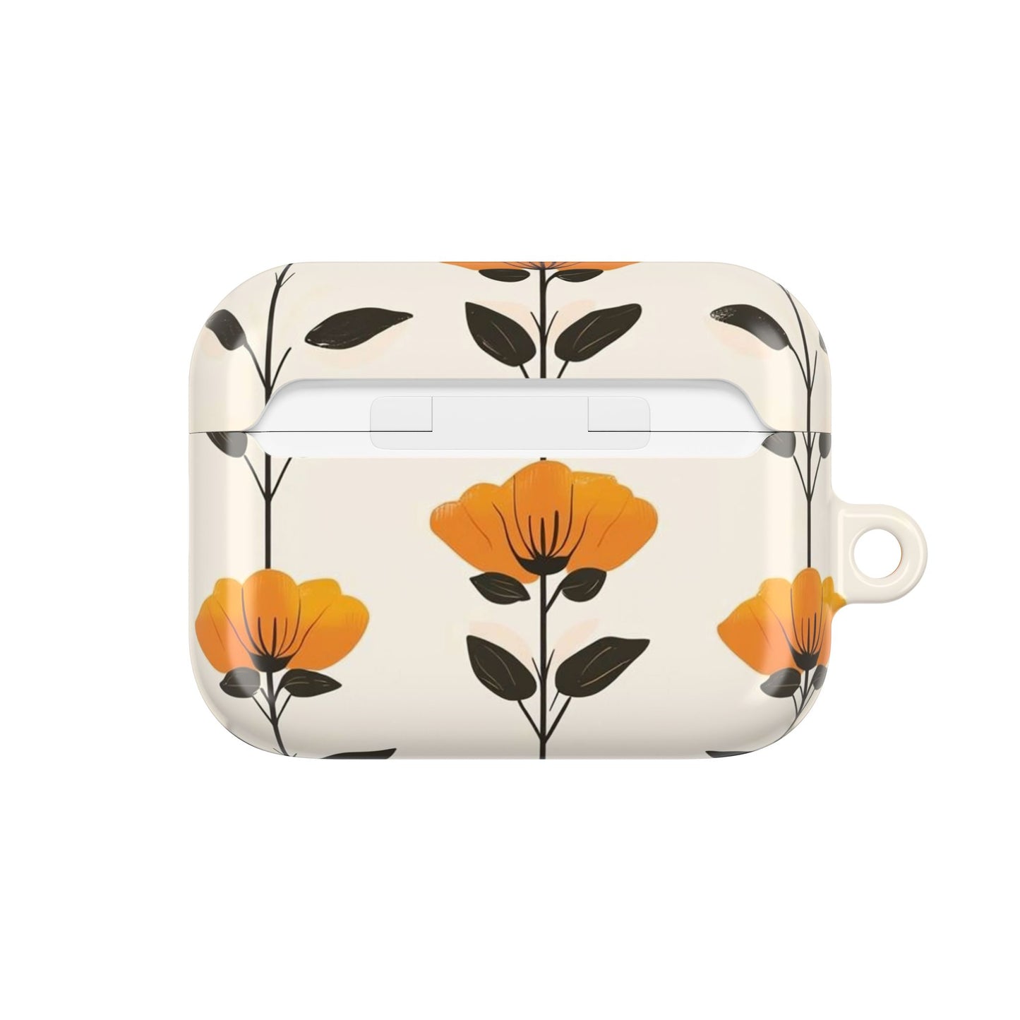 Golden Flowers AirPod Case