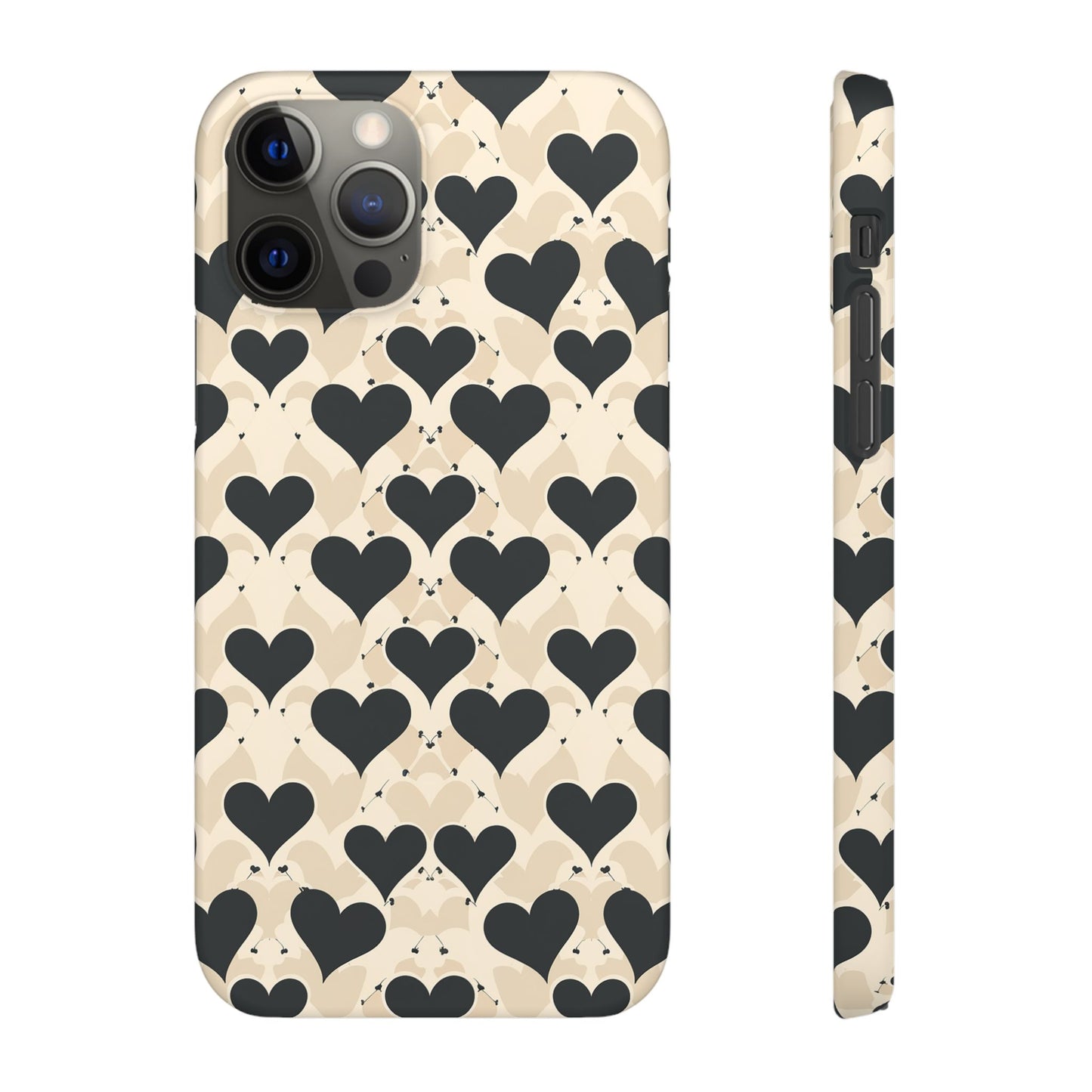 Whisper Hearts Phone Snap Case