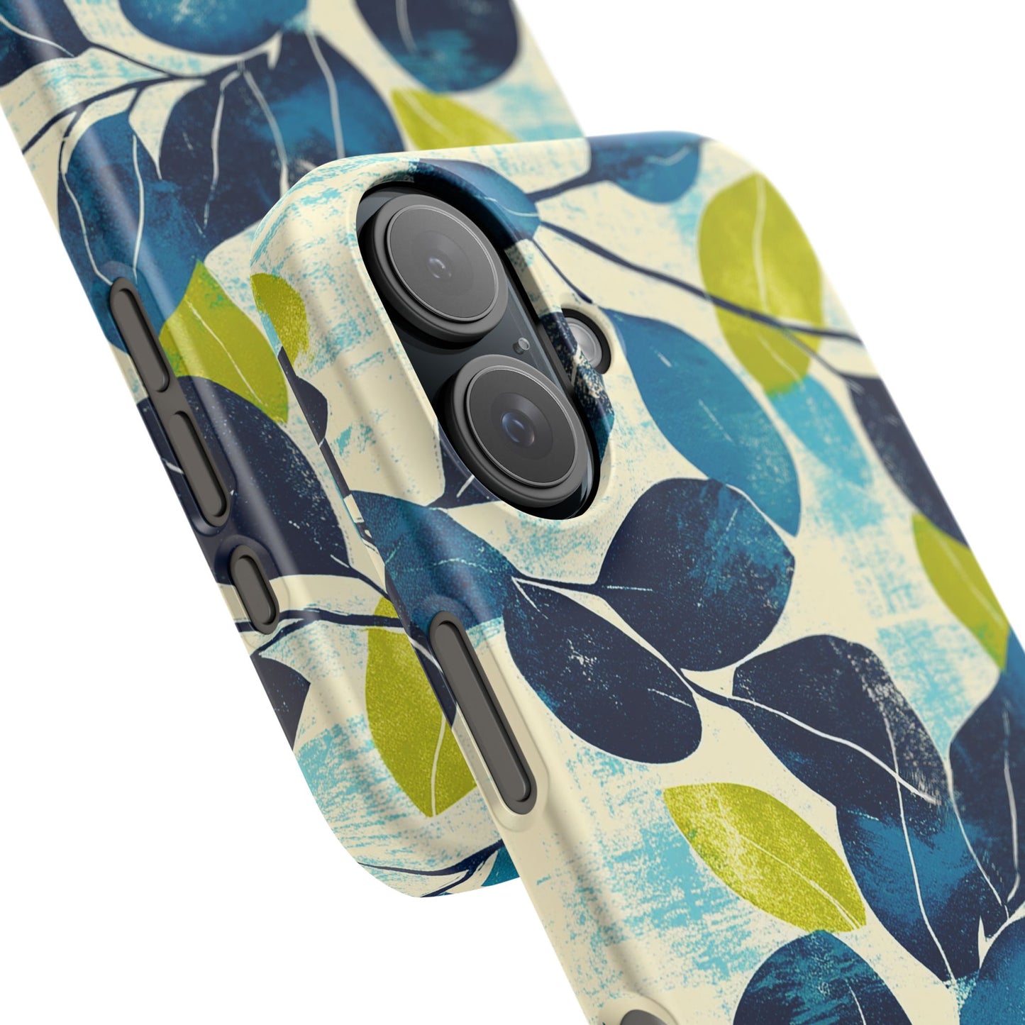 Retro Leaves Snap Phone Case