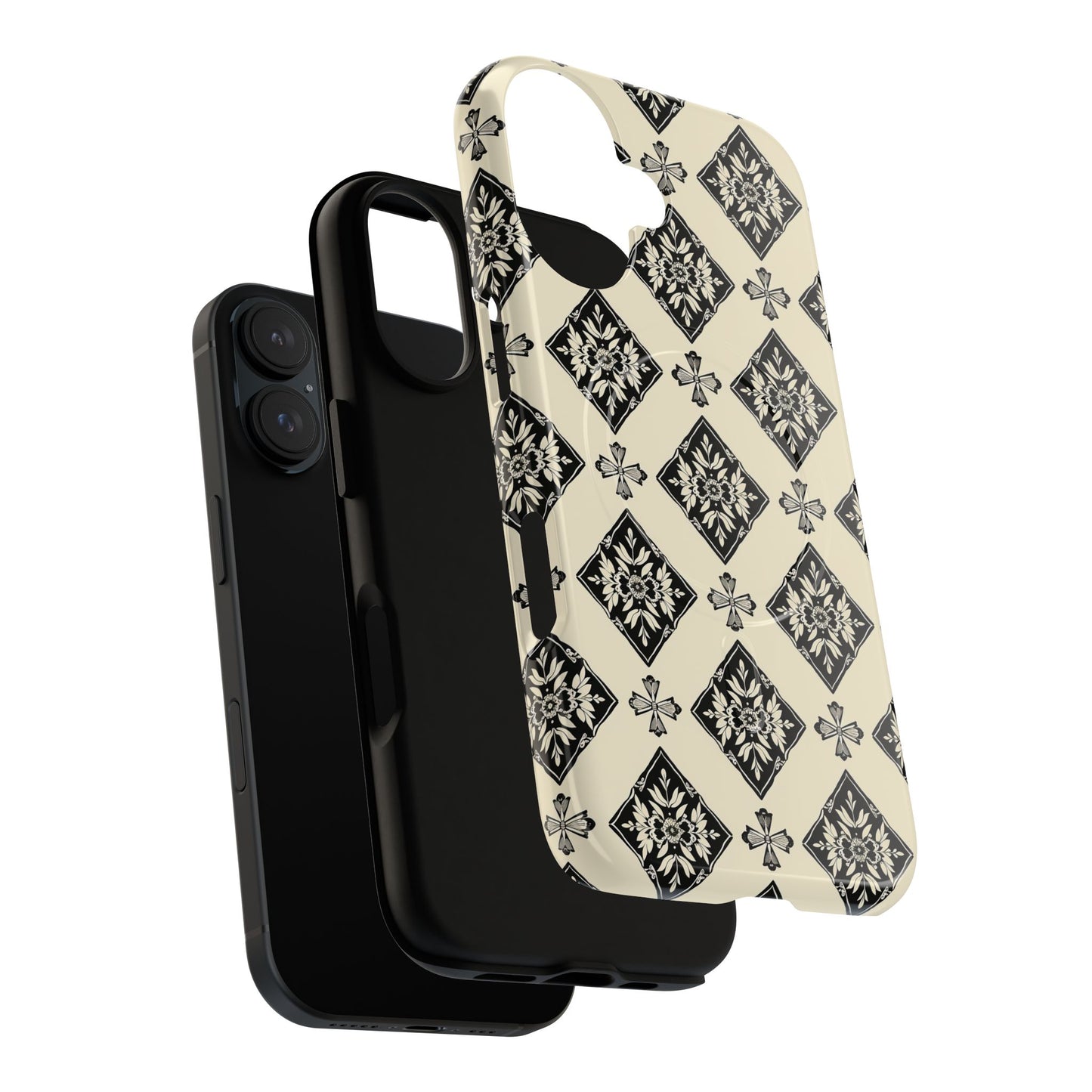 Flora Noir Tough Magnetic Case