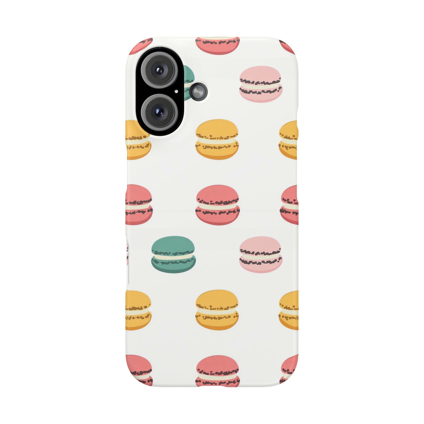 Sweet Macaron Phone Snap Case