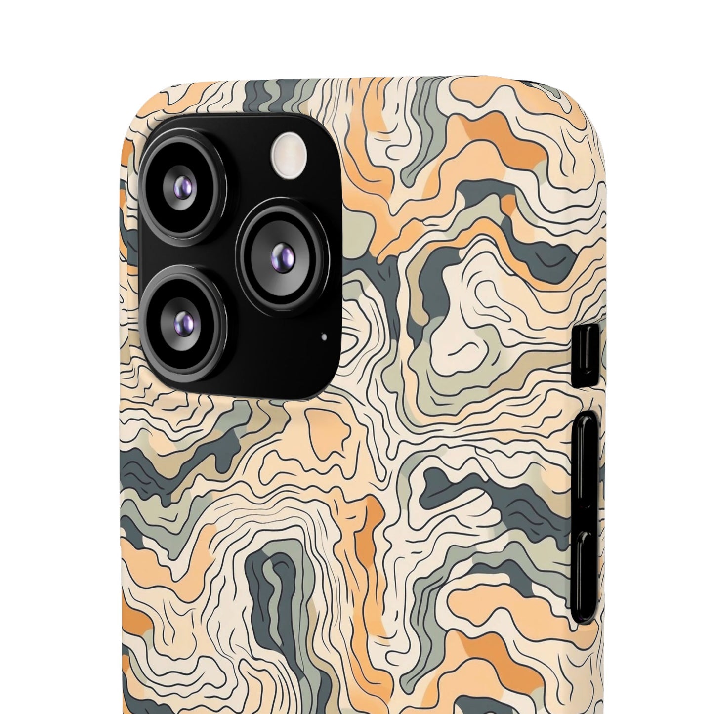 Earthy Abstract Snap Case