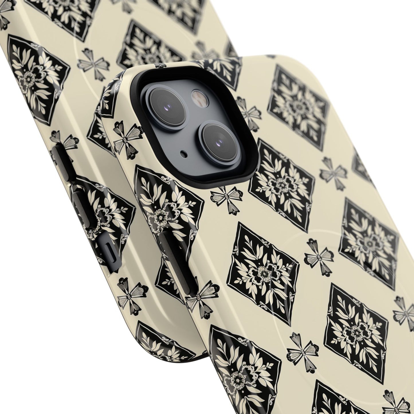Flora Noir Tough Magnetic Case