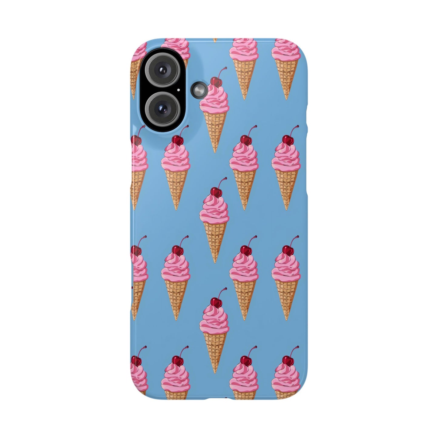 Cherry Swirl Phone Snap Case