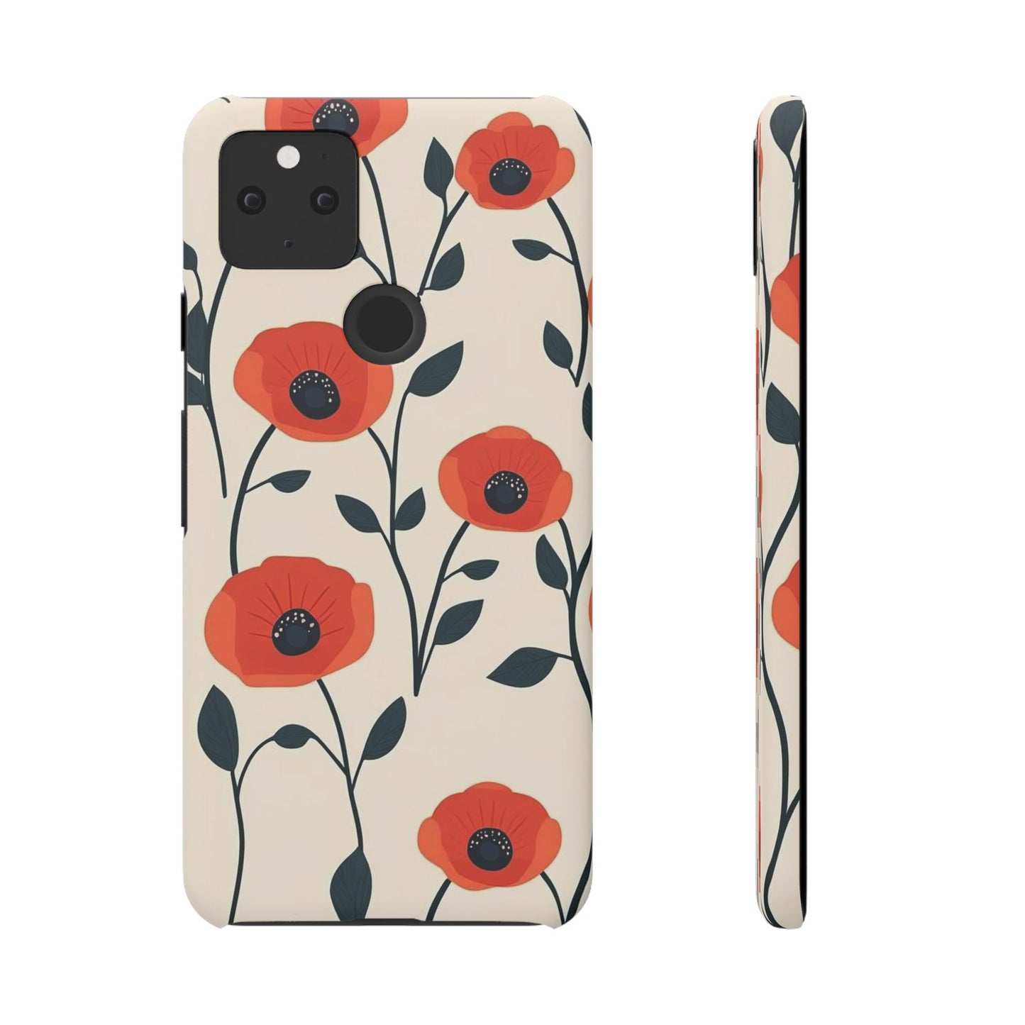 Poppy Fields Phone Snap Case