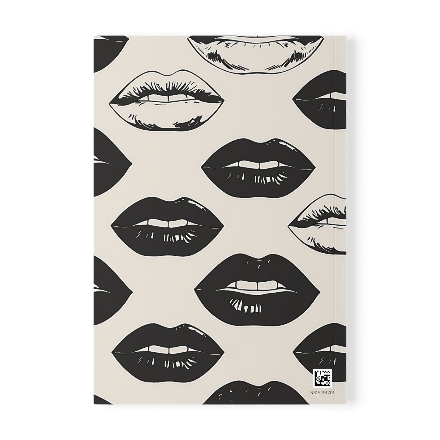 Velvet Pout Softcover Notizbuch A5