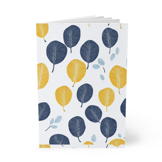 Nordic Canopy - Leaf Design A5 Notebook