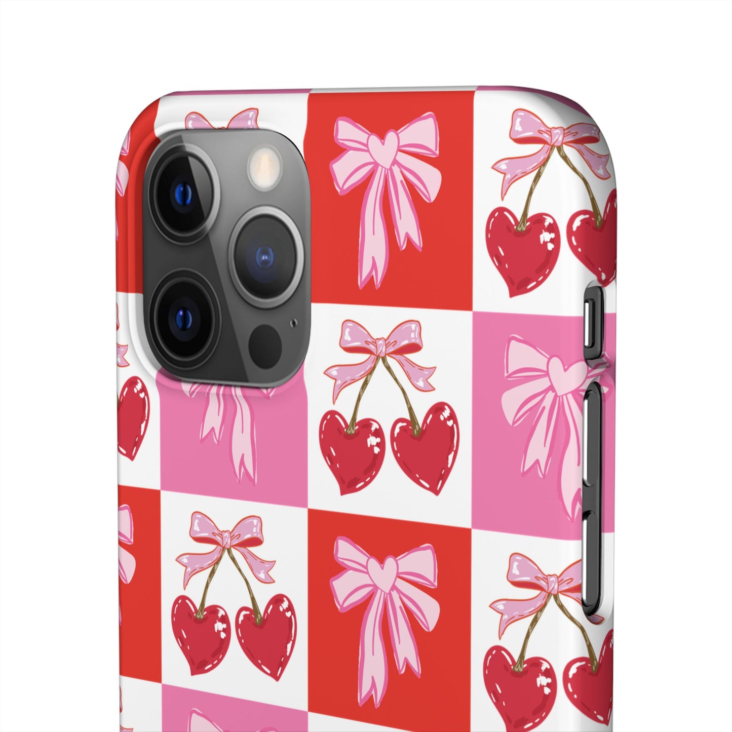 Sweet Pink Coquette Snap Case