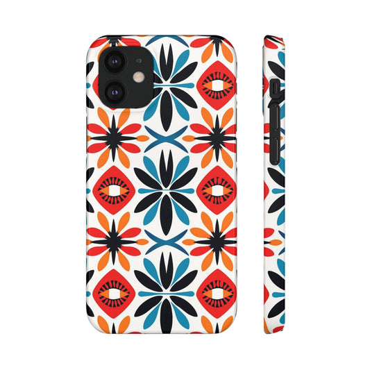 Electric Blooms Snap Case
