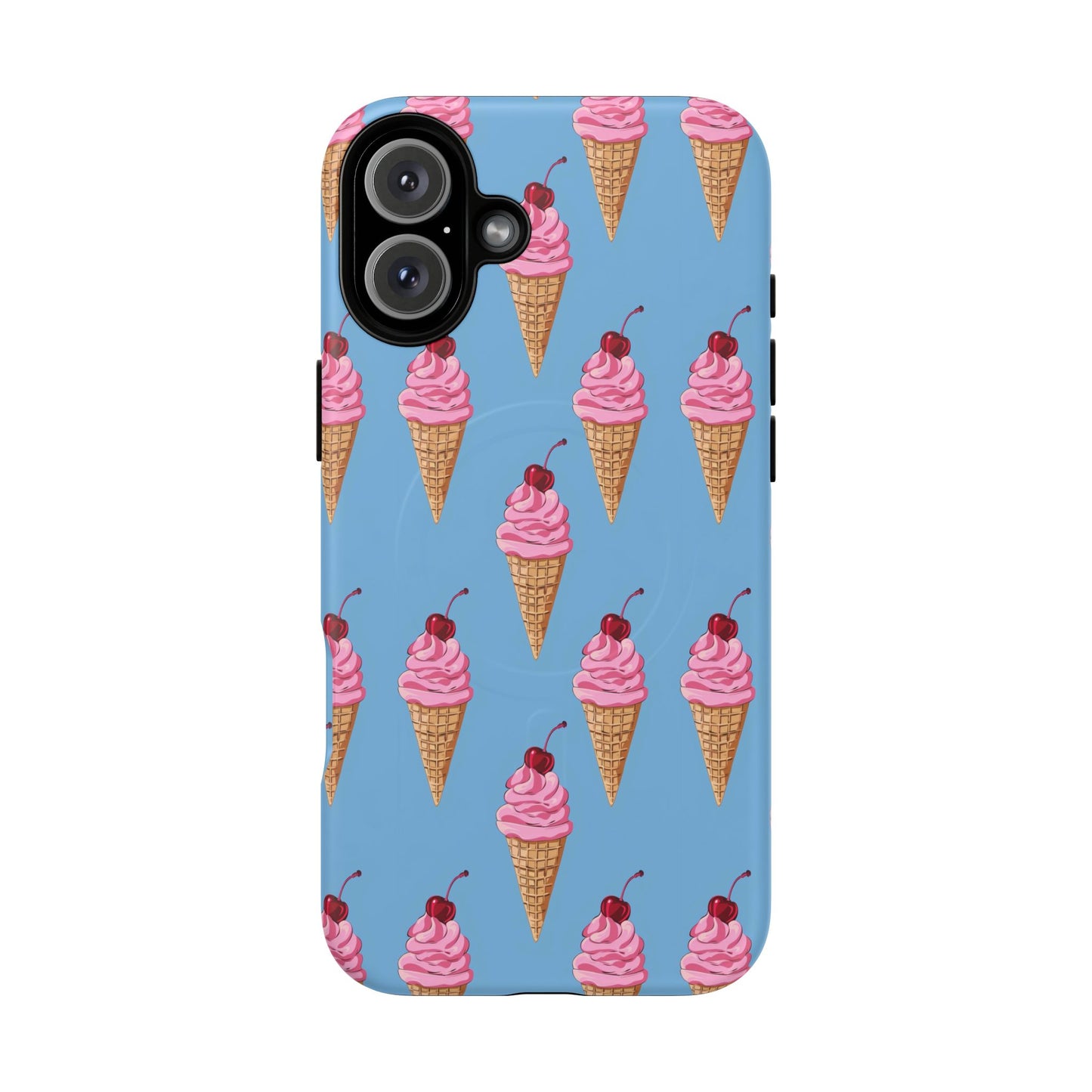 Cherry Swirl Tough Magnetic Phone Case