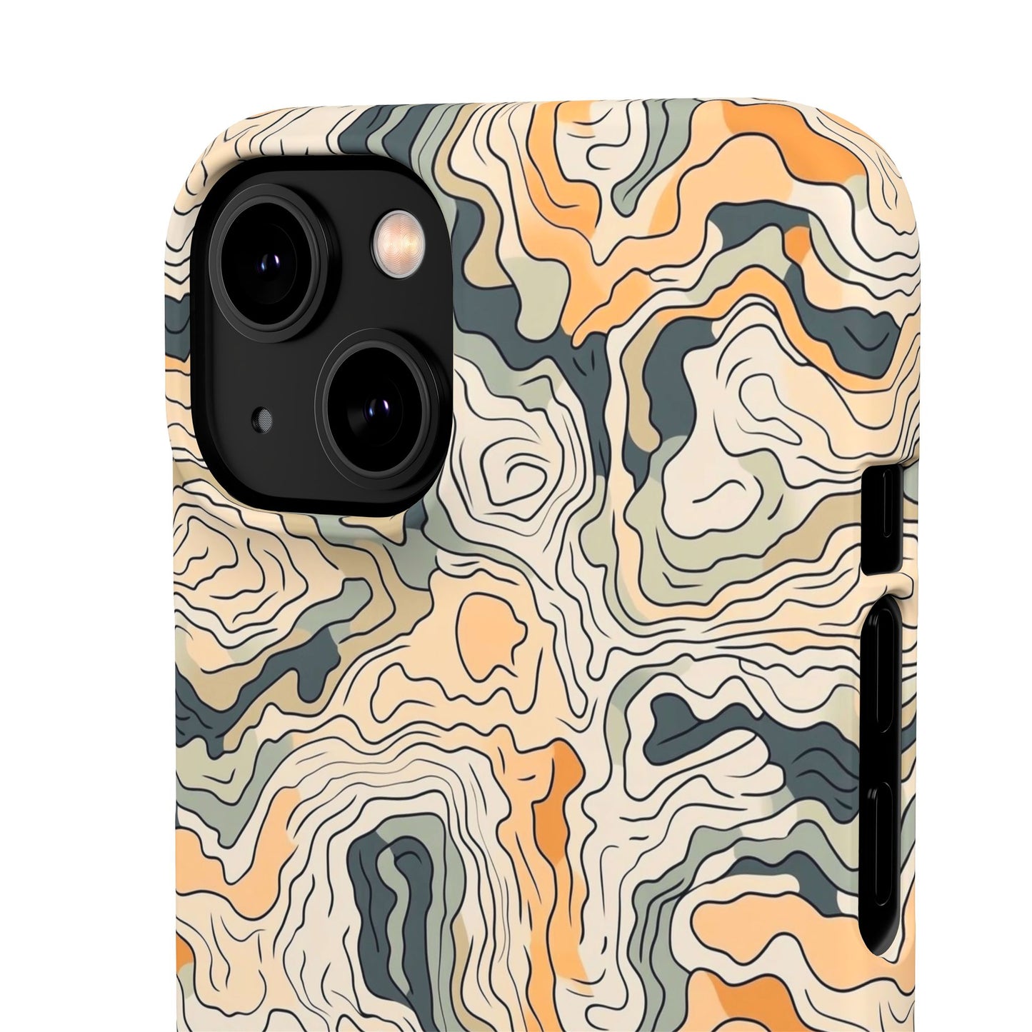 Earthy Abstract Snap Case