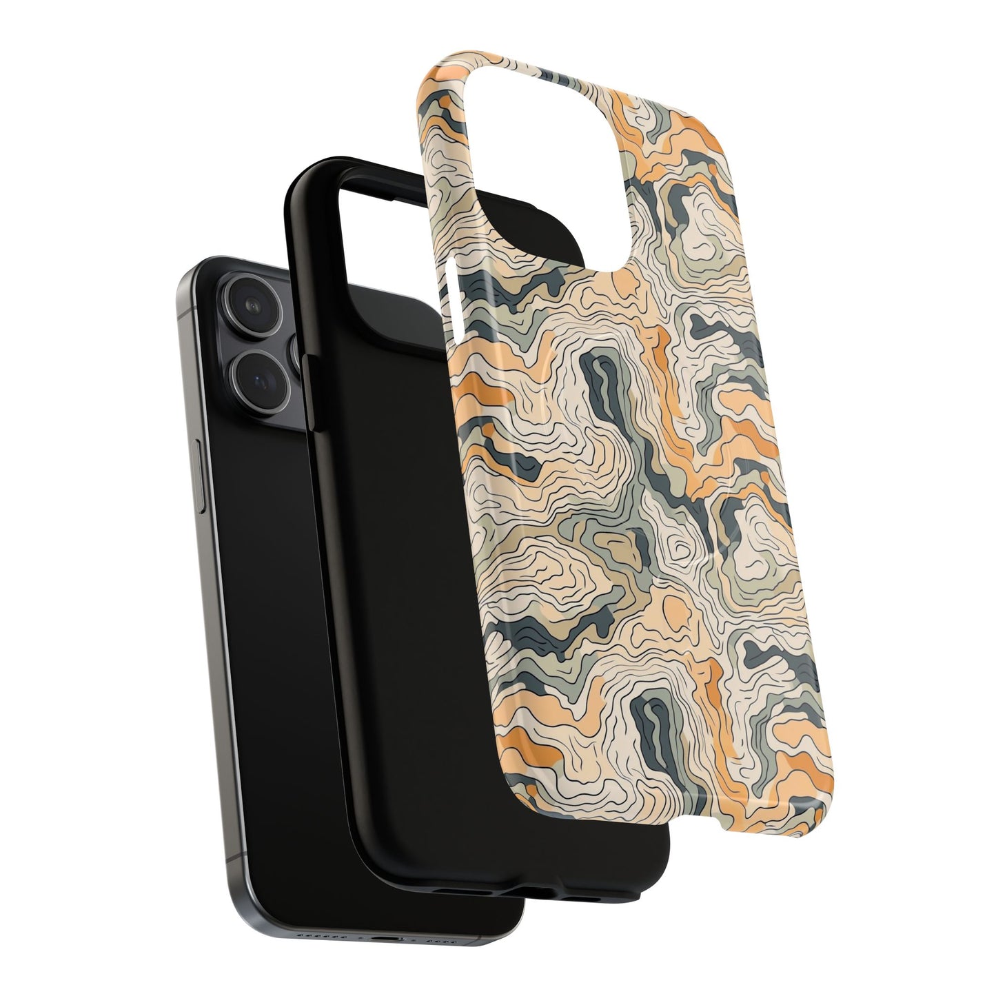 Earthy Abstract Tough Magnetic Phone Case