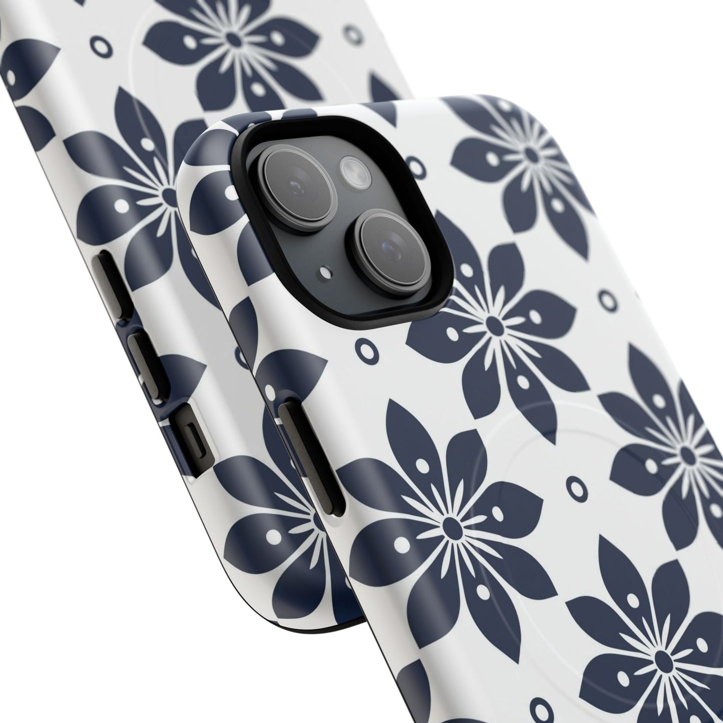 Azure Lattice Tough Magnetic Case
