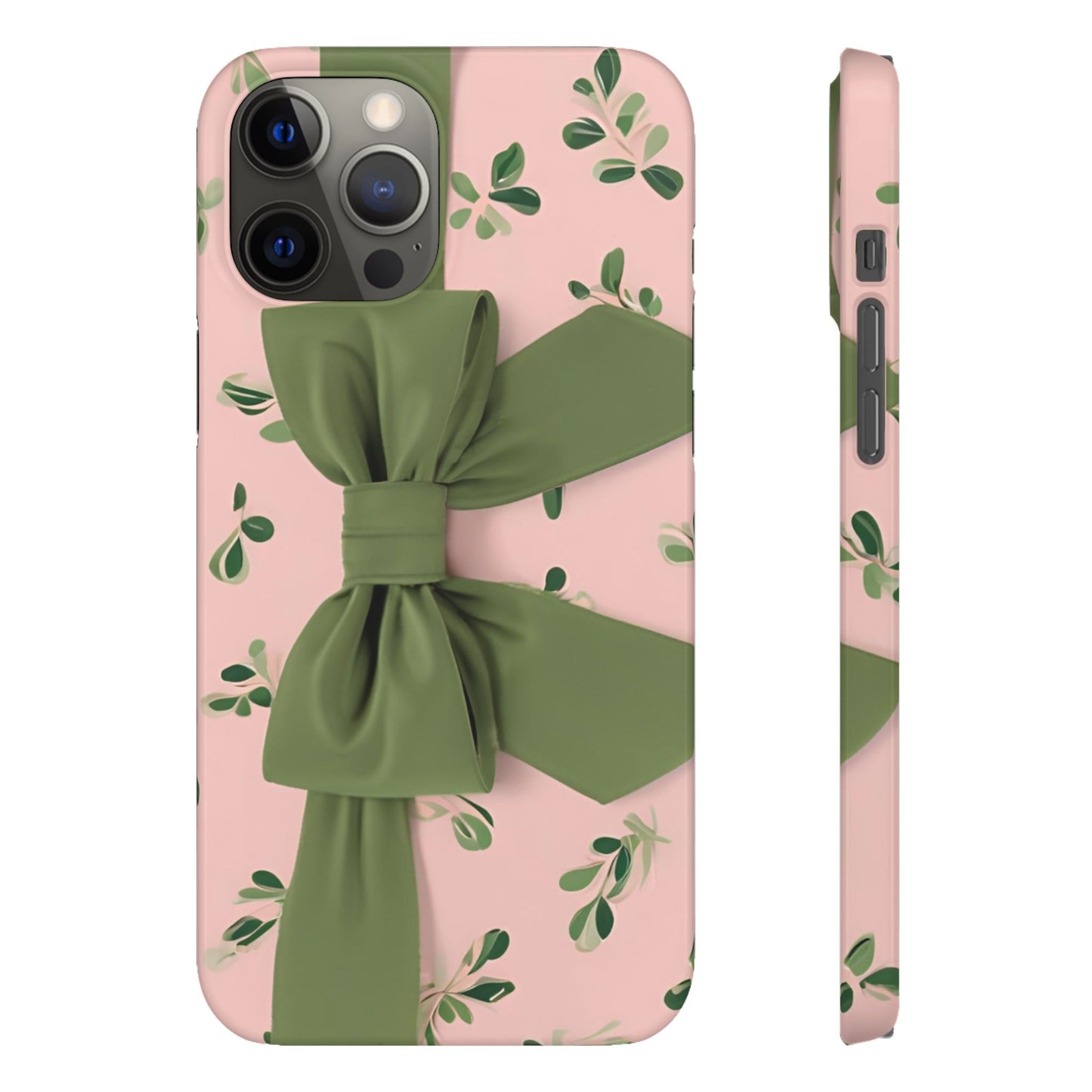 Blushing Bow Snap Case
