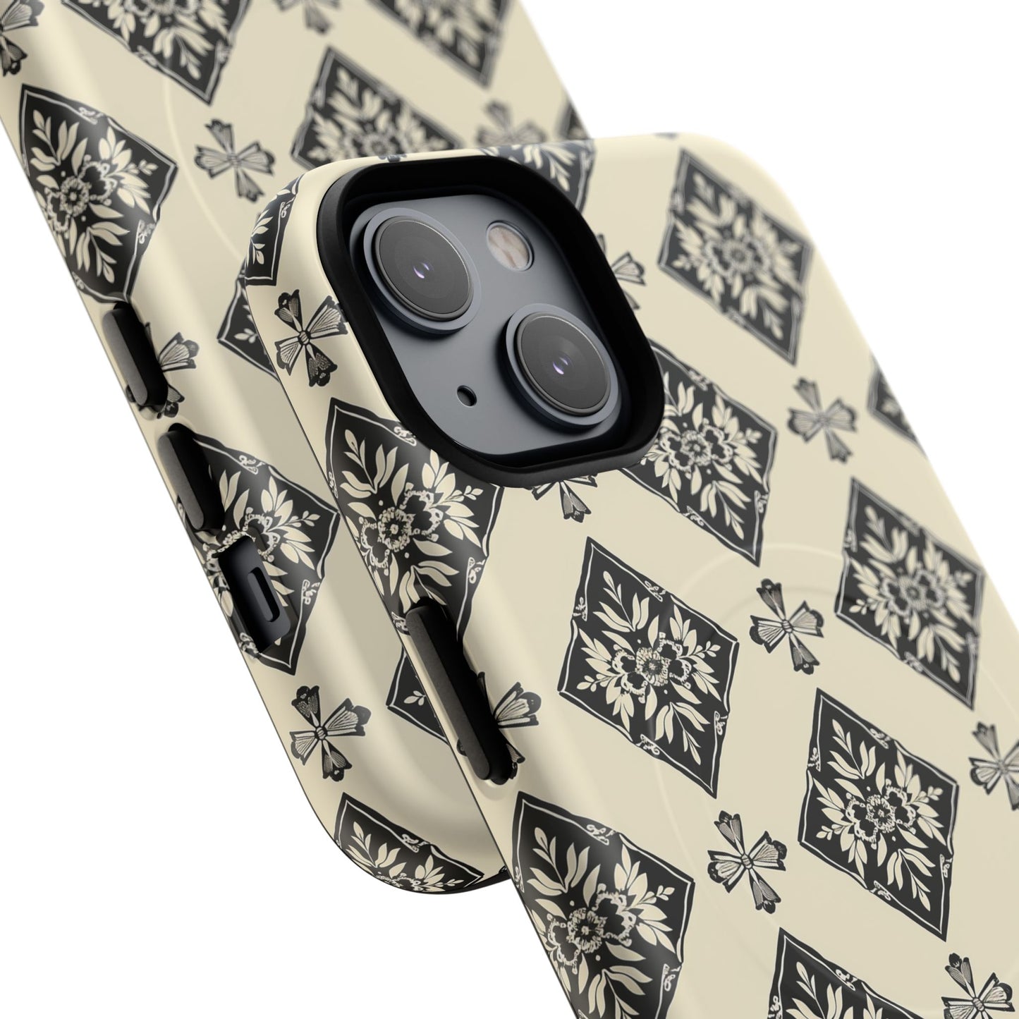 Flora Noir Tough Magnetic Case