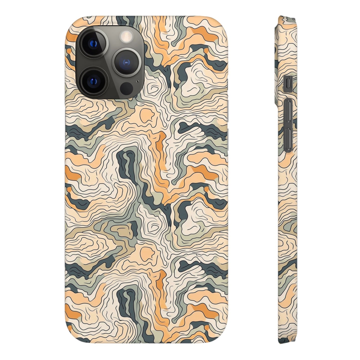 Earthy Abstract Snap Case
