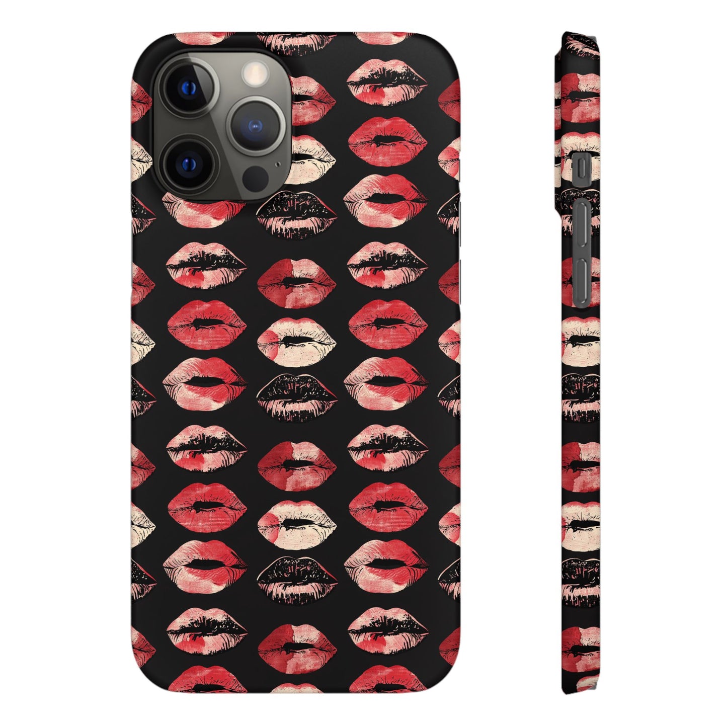 Midnight Pout Snap Phone Case