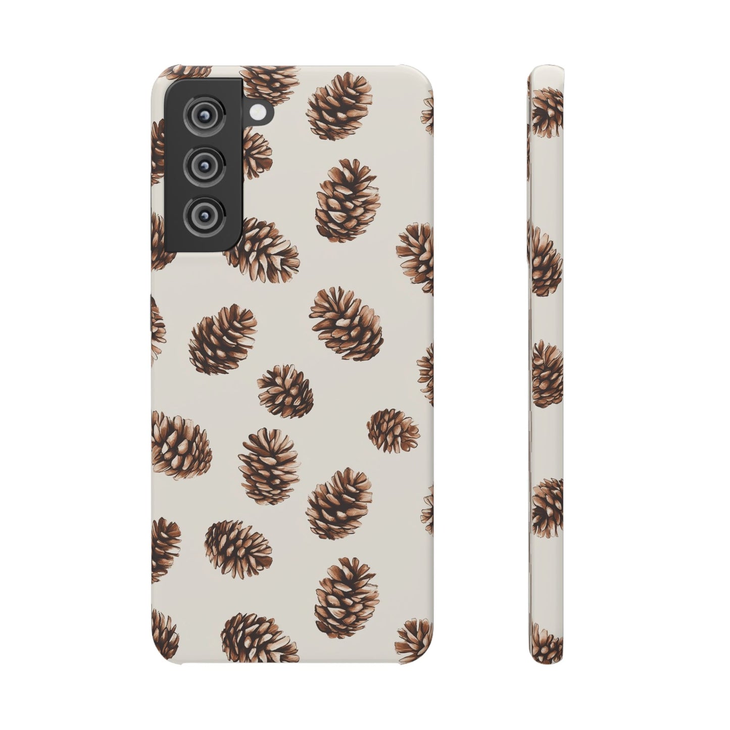 Woodland- Pine Cone Snap Phone Case