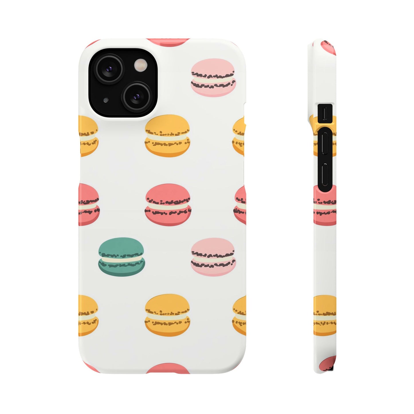 Sweet Macaron Phone Snap Case