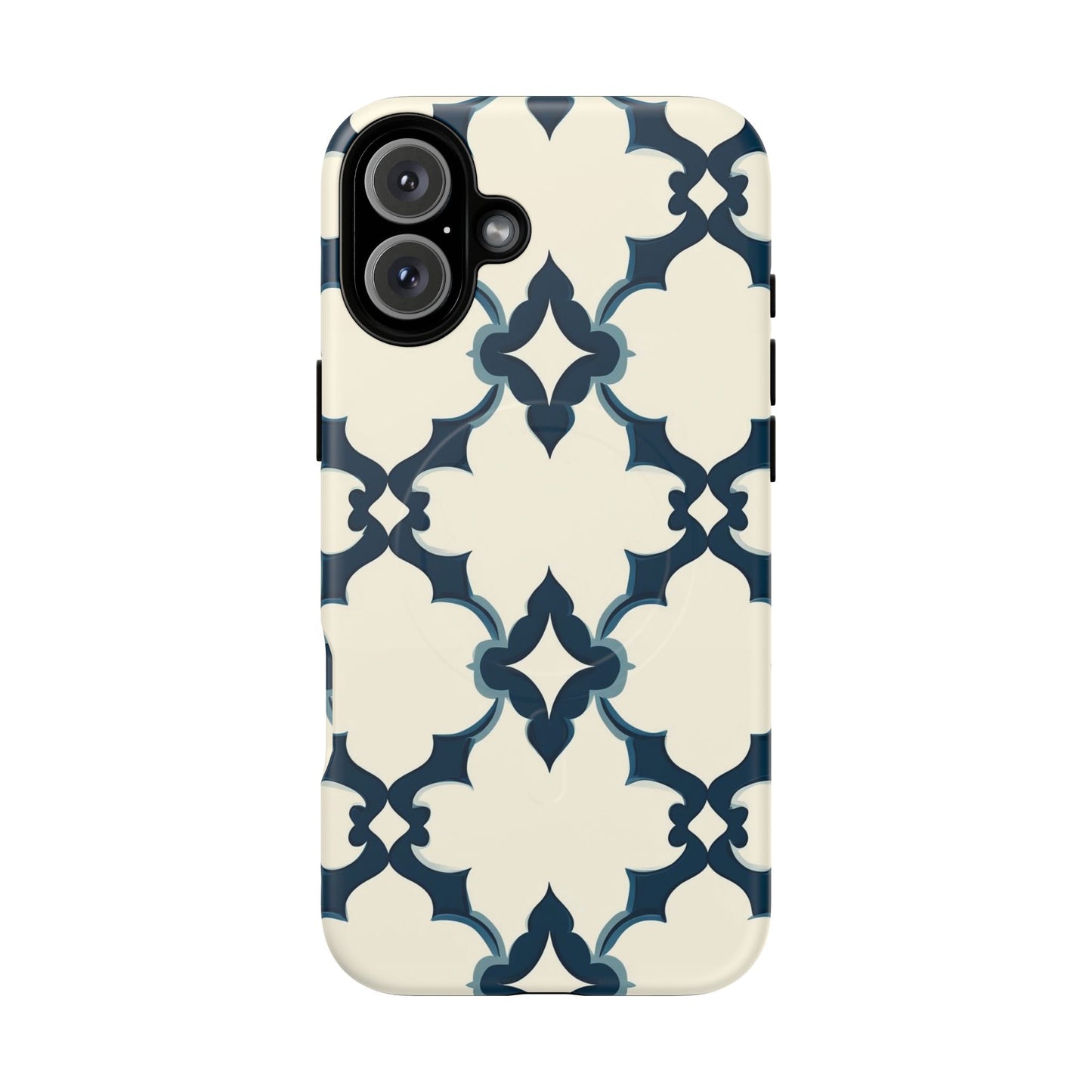 Midnight Quatrefoil Tough Magnetic Case