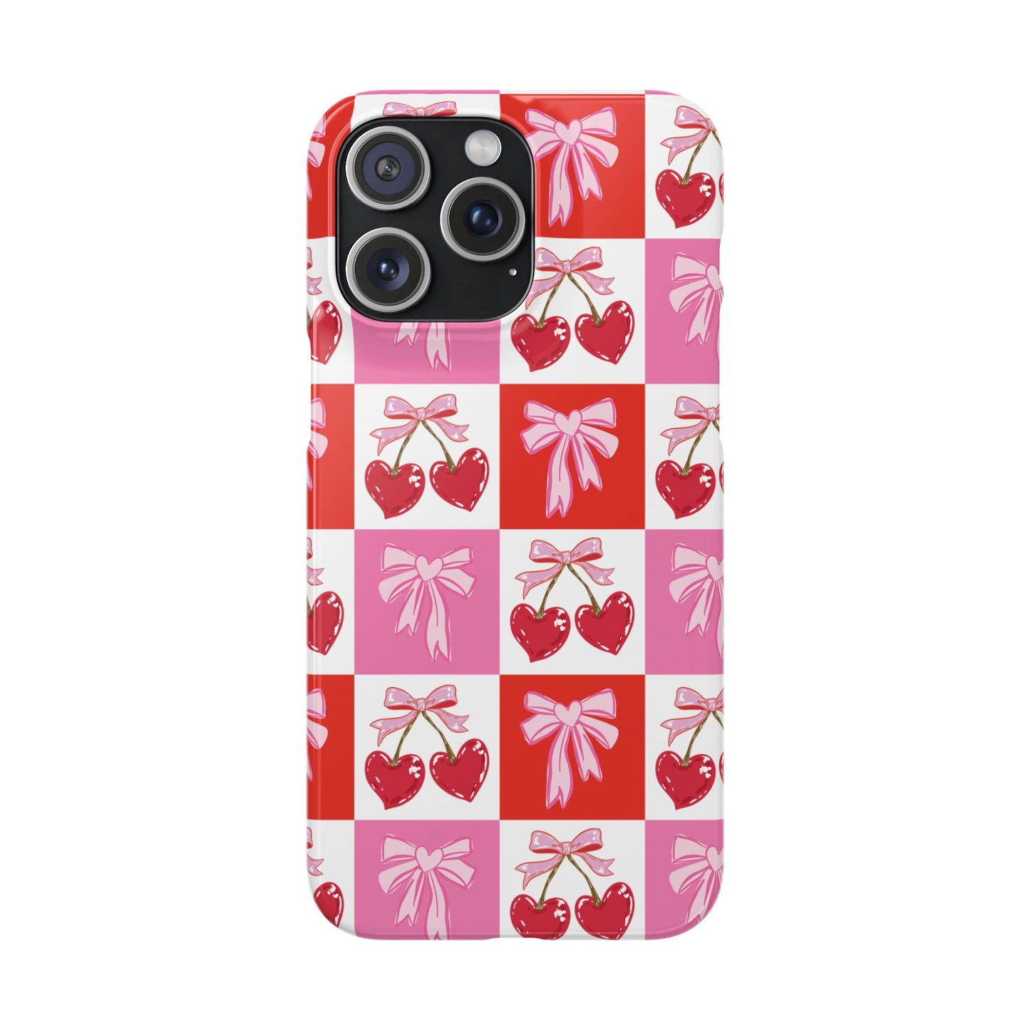 Sweet Pink Coquette Snap Case