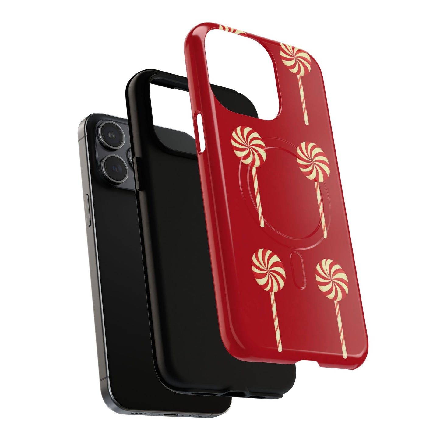 Mint Swirly Tough Magnetic Phone Case