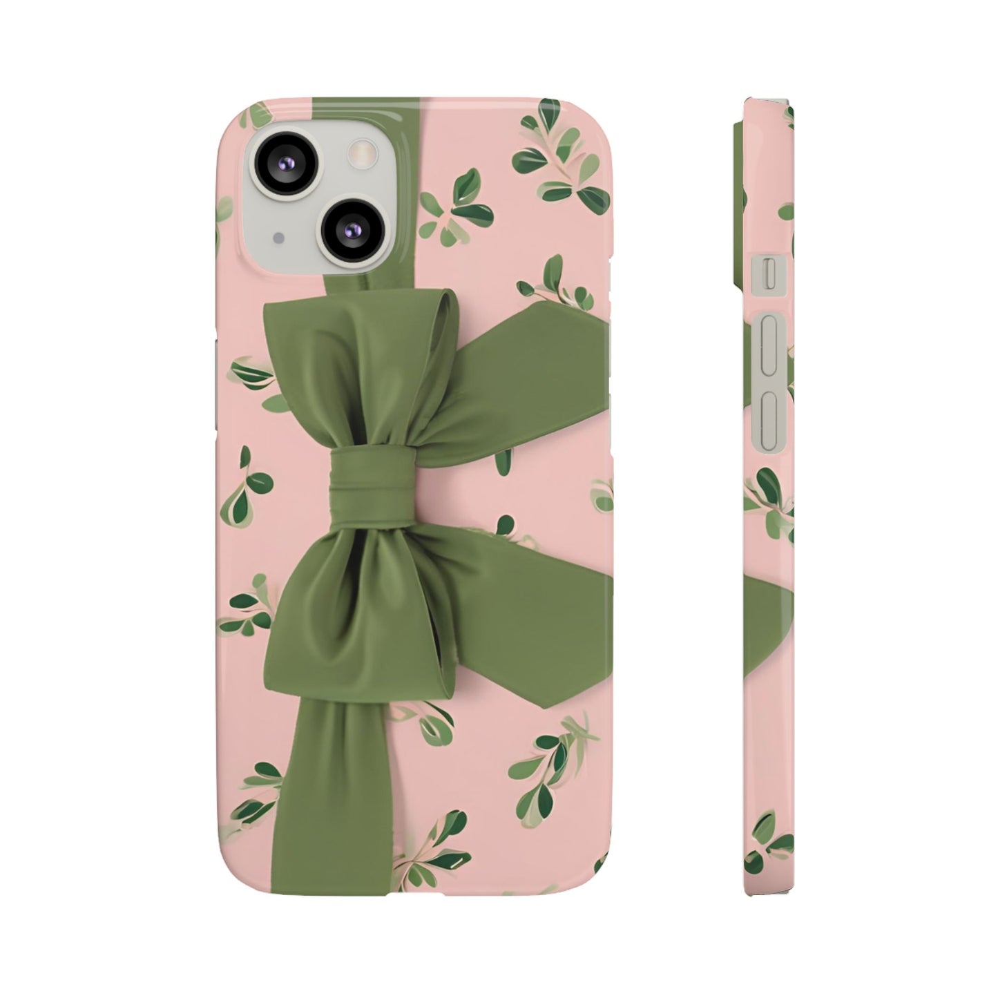 Blushing Bow Snap Case