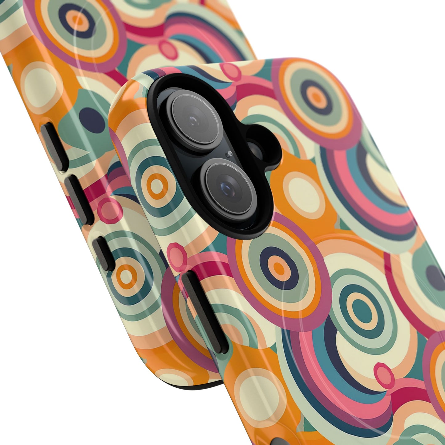 Retro Ripple Tough Magnetic Phone Case