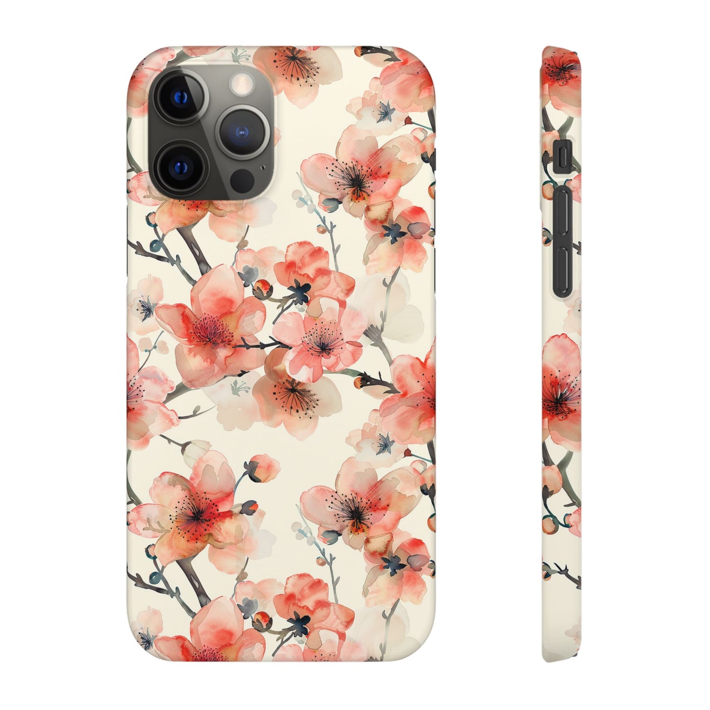 Cherry Veil Phone Snap Case