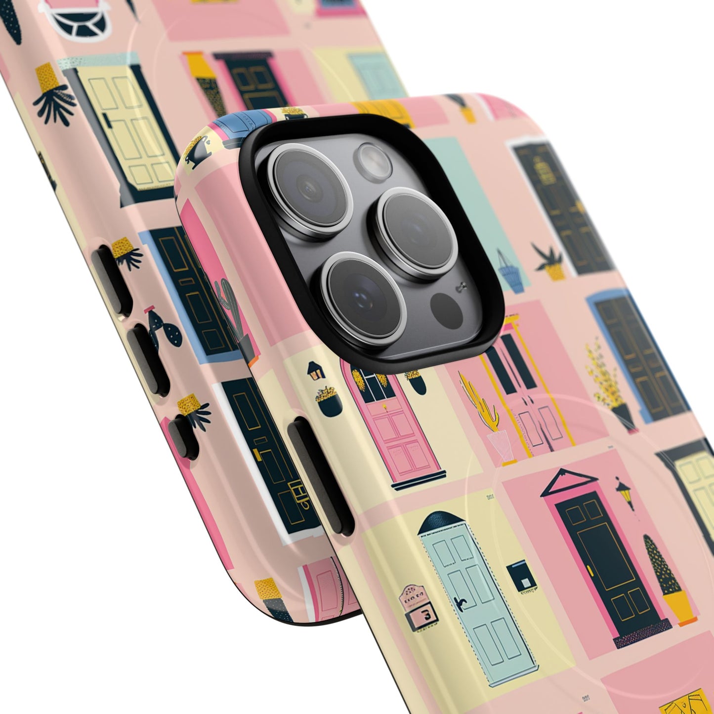 Rosy Entry Tough Magnetic Phone Case