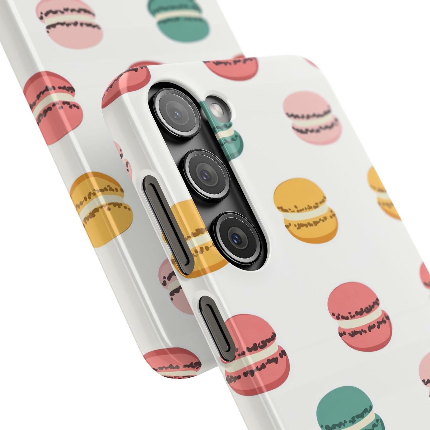 Sweet Macaron Phone Snap Case