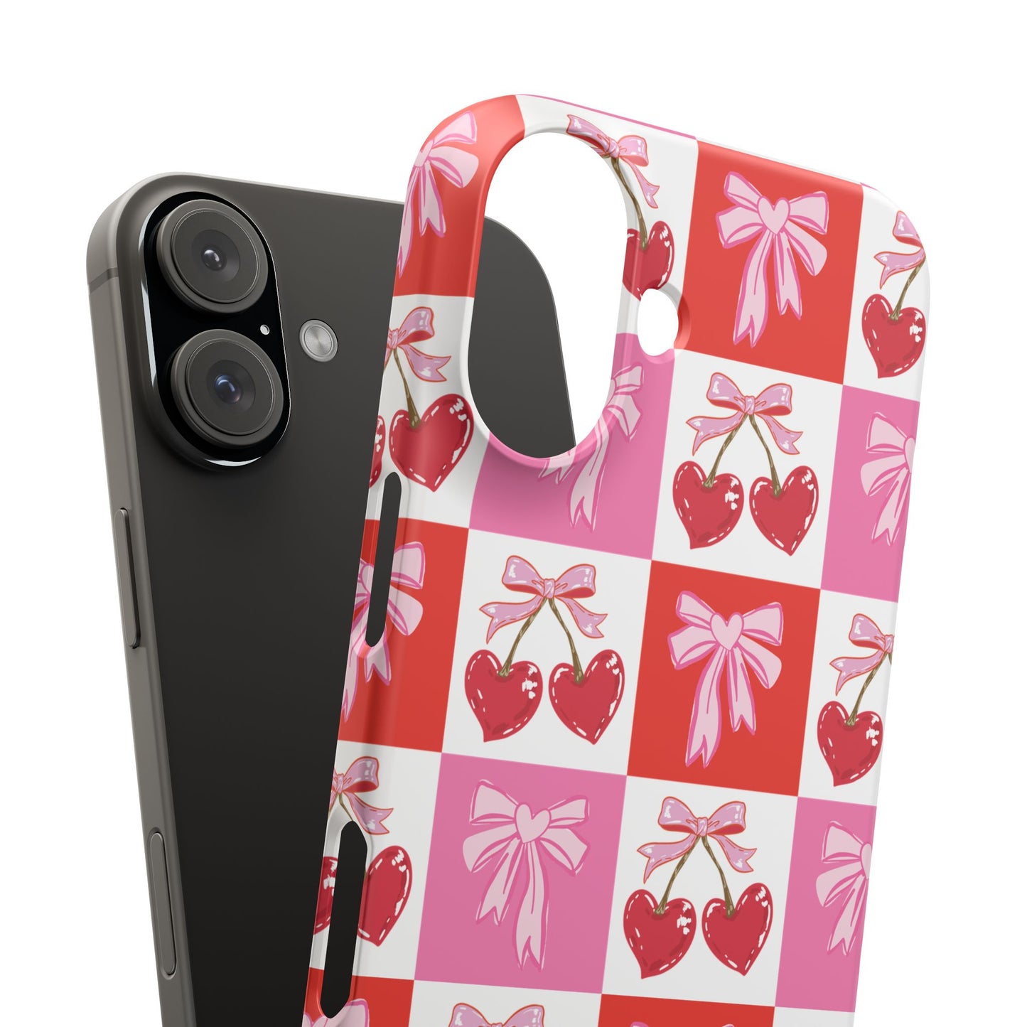 Sweet Pink Coquette Snap Case