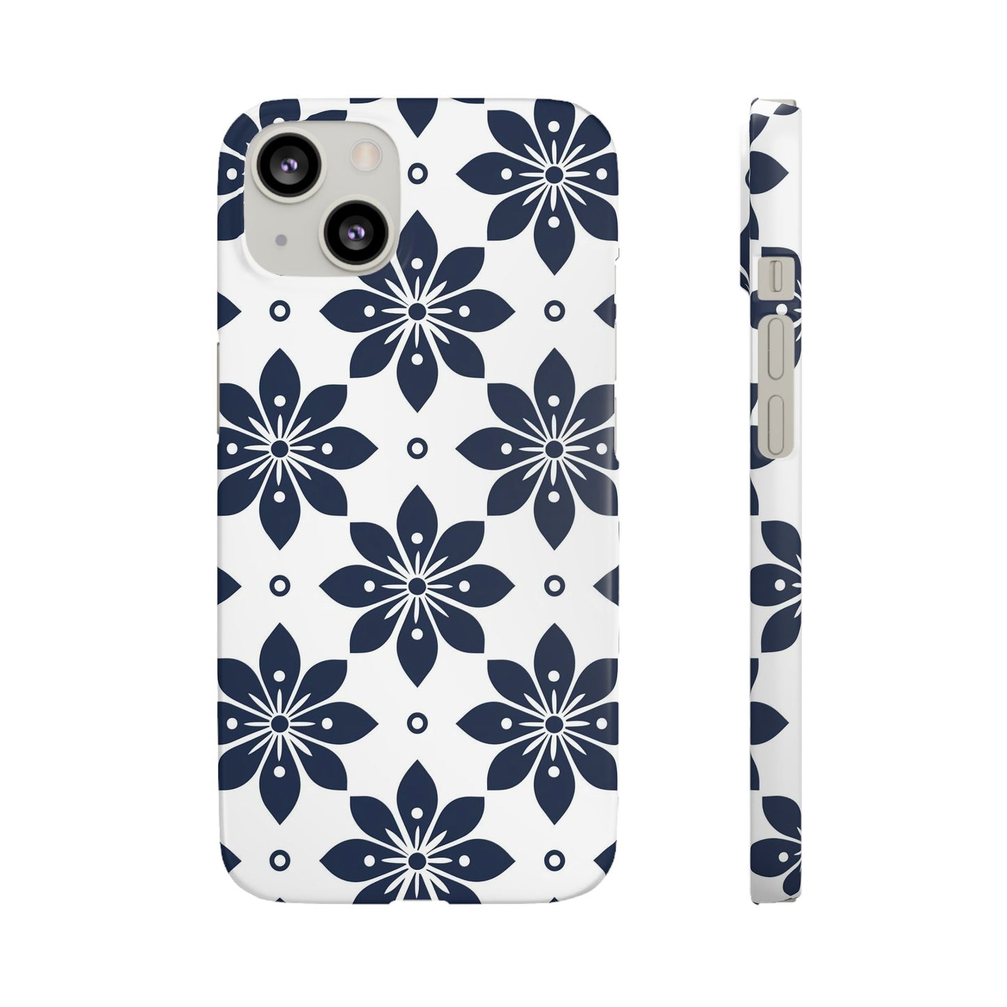 Azure Lattice Snap Case