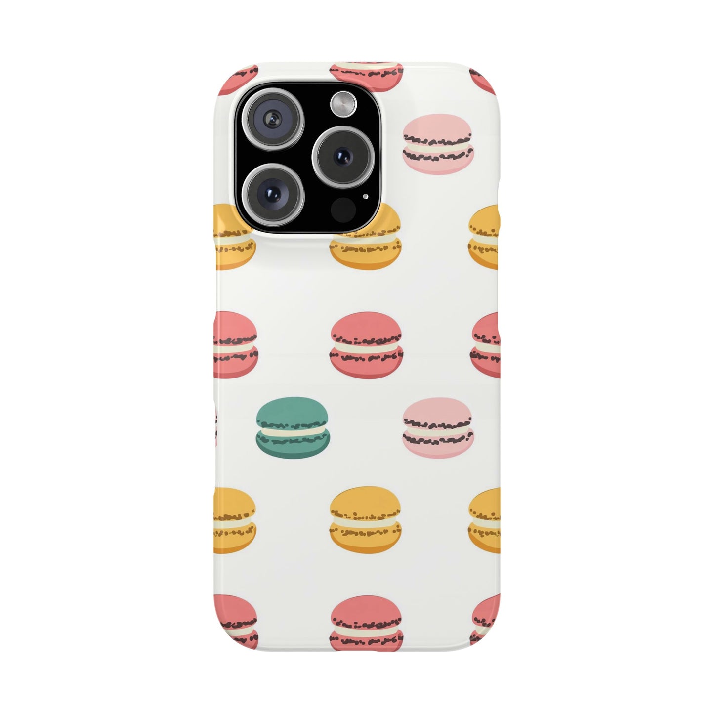 Sweet Macaron Phone Snap Case