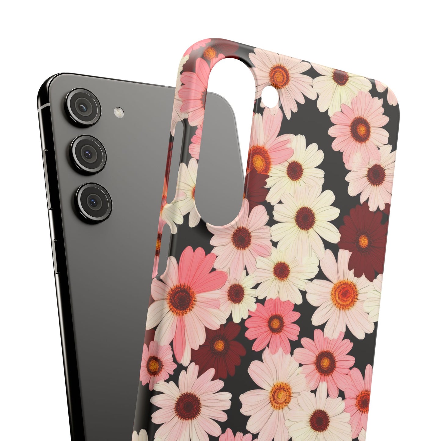 Petal Swing Retro Floral Snap Case