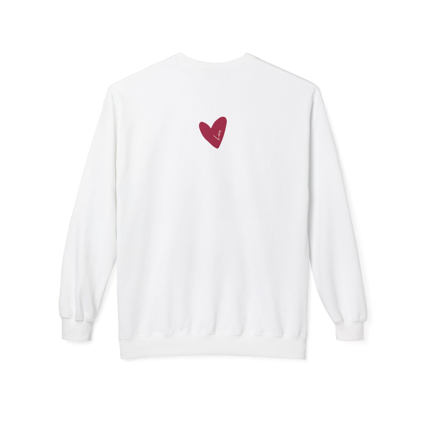 Endless Hearts Fleece Crewneck Sweatshirt